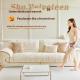 Cream-Colored Plush Sofa Seat Cushion - Thickened Non-Slip Winter Autumn Cushion Cover for Sofa Protection