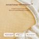 Cream-Colored Plush Sofa Seat Cushion - Thickened Non-Slip Winter Autumn Cushion Cover for Sofa Protection