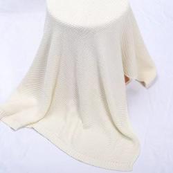 Embroidered Name Baby Knitted Cotton Nap Personality Sofa Blanket