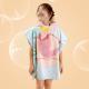 Childrens Absorbent Beach Towel Dinosaur Bathrobe