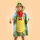 Childrens Absorbent Beach Towel Dinosaur Bathrobe