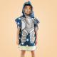 Childrens Absorbent Beach Towel Dinosaur Bathrobe