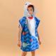 Childrens Absorbent Beach Towel Dinosaur Bathrobe