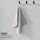 Thickened Class A Antibacterial Coral Fleece Two-Tone Absorbent Towel
