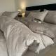 Large Jacquard Four-piece Set Pure Cotton With A Touch Of Light Luxuryduvet Cover And Bed Sheets