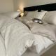 Large Jacquard Four-piece Set Pure Cotton With A Touch Of Light Luxuryduvet Cover And Bed Sheets