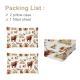 3pcs Little Cow And Duck Pet Theme Childrens Fun Style Minimalist Comfort Series Bed Sheet And Two Pillowcases Bedding For All Seasons Use