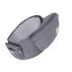 Ergonomic Hip Seat Baby Carrier, Ergonomic Baby Hip Seat, Adjustable Waist Belt, Zipper Pocket For Essentials, For 0-36 Months Newborn & Toddler, 7-41lbs Gray