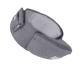 Ergonomic Hip Seat Baby Carrier, Ergonomic Baby Hip Seat, Adjustable Waist Belt, Zipper Pocket For Essentials, For 0-36 Months Newborn & Toddler, 7-41lbs Gray