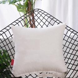 Simple Throw Pillow Cover Made Of Cotton And Linen Fabric