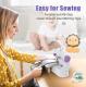Portable Mini Electric Sewing Machine Multifunctional Desktop Tailor Home Use