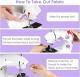 Portable Mini Electric Sewing Machine Multifunctional Desktop Tailor Home Use
