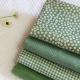 Plaid Pastoral Style Fabric Thickened Cotton Cloth