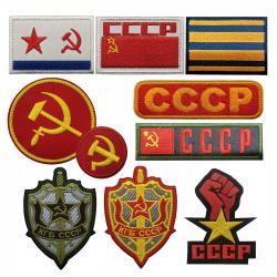 Embroidered Badge Fabric Patch Velcro Shoulder Insignia