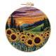 New Embroidery DIY Landscape Handmade Fabric Craft Material Kit