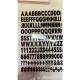 1680pcs Iron On Heat Transfer Letters And Numbers Alphabets Fabric Vinyl Letter DIY For Sport Jerseys T Shirts Clothes Slogan Printing Crafts Decoration