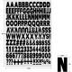 1680pcs Iron On Heat Transfer Letters And Numbers Alphabets Fabric Vinyl Letter DIY For Sport Jerseys T Shirts Clothes Slogan Printing Crafts Decoration