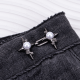 Pearl cross star waist buckle-copper-alloy-1 pair - Option1