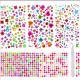 Craft Rhinestone Self-adhesive Jewelry Stickers