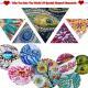 DIY Diamond Painting Keychain - Animal Pattern, DIY Decor, Diamond Painting Kit Craft Supplies, Handmade Mosaic Painting Keychain DIY Set For Beginners, Creative Handcrafted Gift Kit