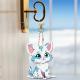 DIY Diamond Painting Keychain - Animal Pattern, DIY Decor, Diamond Painting Kit Craft Supplies, Handmade Mosaic Painting Keychain DIY Set For Beginners, Creative Handcrafted Gift Kit