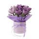 Handmade Yarn-Knitted Tulip Hug Bucket