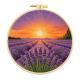 Lavender Field Embroidery Kit