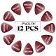 5 Core Guitar Picks 12 Piece Celluloid Light Medium Heavy Extra Heavy For Acoustic Electric Guitars