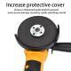 21V Cordless Angle Grinder Brushless 125mm With 2 Battery & Charger & Disc Kit