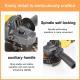 21V Cordless Angle Grinder Brushless 125mm With 2 Battery & Charger & Disc Kit