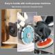 21V Cordless Angle Grinder Brushless 125mm With 2 Battery & Charger & Disc Kit