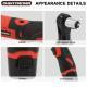 2 Batteries Cordless Right Ratchet 3 8 90 100Nm Electric Power Ratchet Wrench