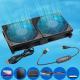 120mm Dual Cooling Fan Portable Cooler Silent DC 5V USB Computer Desktop PC Case