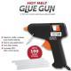 Hot Melt Glue Gun With Electric Trigger, Adhesive For Crafts, 1O0 Free Glue Sticks
