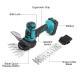 20V Cordless Grass Trimmer 2000mAh 2 In 1 Handheld Electric Lawn Trimmer Hedge Trimmer With Pruning Shear For Gardening