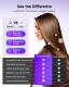 Plasma Ionic Hair Dryer With Diffuser, 110000 RPM High Speed Blow Dryer, Fast Drying Professional Hair Dryer With Smart Screen, Low Noise Ionic Hair Dryer For Curly Hair, Women & Men