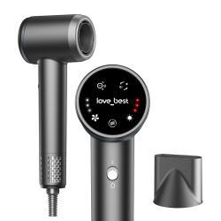 Hair Dryer, Professional Ionic Hair Dryer For Fast Drying, Low Noise And Quiet, Lightweight, 600 Mmillion Negative Lonic High-Speed Hair Blow Dryer Without Hair Damage For Women, Men, Travel, Salon