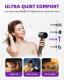 Hair Dryer, Professional Ionic Hair Dryer For Fast Drying, Low Noise And Quiet, Lightweight, 600 Mmillion Negative Lonic High-Speed Hair Blow Dryer Without Hair Damage For Women, Men, Travel, Salon