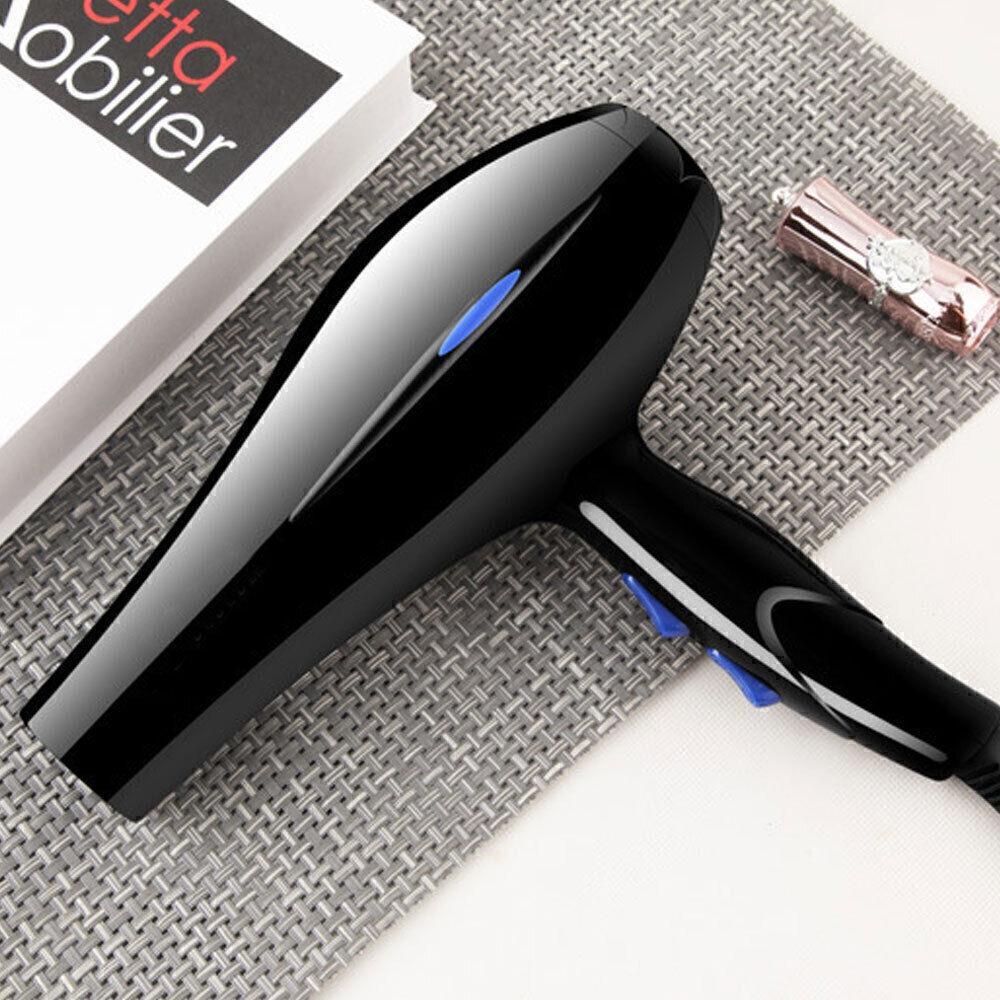 Professional Hair Dryer Nozzle Low Noise  Ionic Blow Dryerwith Diffuser Blu