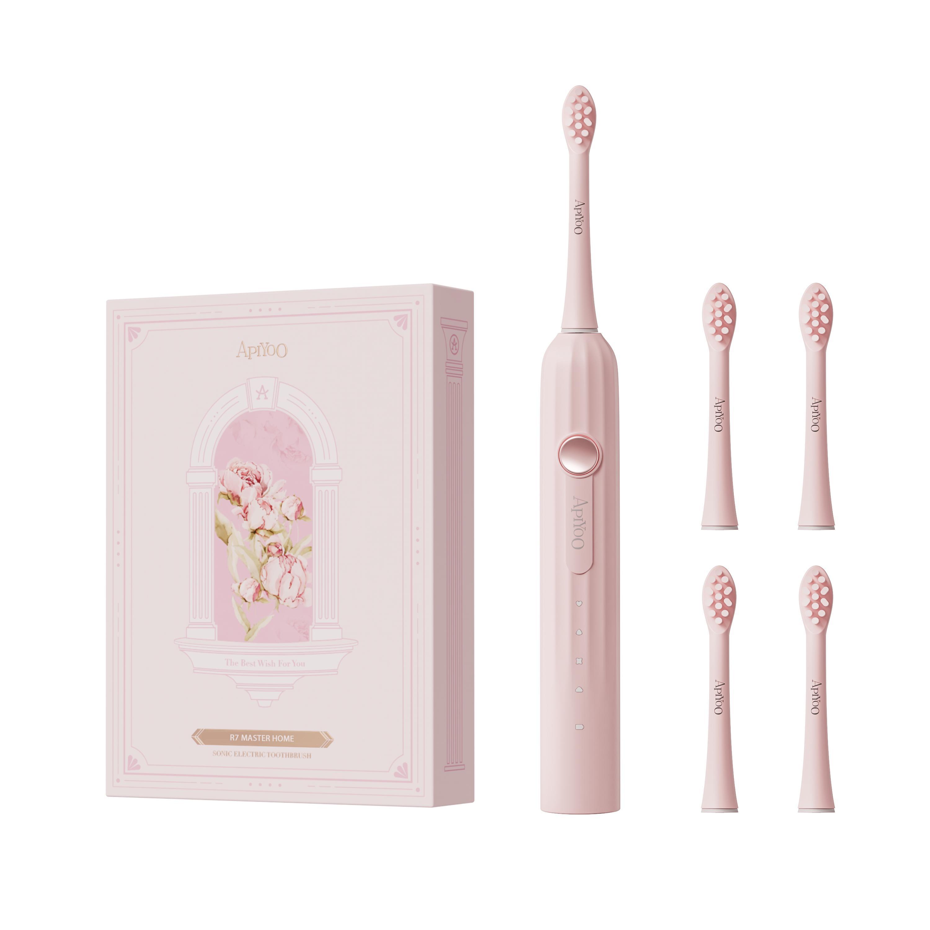 Sonic Electric Toothbrush With Upgraded Maglev Motor - 36,800 VPM High Frequency, 180-Day Battery Life, Soft DuPont Bristles - Chic Edition In Stylish Finishes