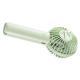 Portable Handheld Fan Quiet USB Rechargeable Multiple Speed Settings Handheld Pocket Fan For Students Green