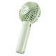Portable Handheld Fan Quiet USB Rechargeable Multiple Speed Settings Handheld Pocket Fan For Students Green