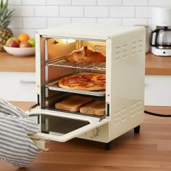15L 3 Tiers Mini Oven Kitchen Electric Toaster Oven Grill Portable Baking Cooker