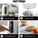 450W Baby Food Maker With Steamer Blender Auto Clean LED Touch Panel UK Shipment
