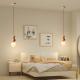 Wabi-sabi-style Guesthouse Single-head Long-string Pendant Light