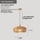 Japanese-style Dining Table Natural Wood Aesthetic, Vintage And Distinctive Walnut Wood Chandelier