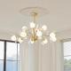 French-style Creamy Living Room Chandelier