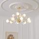 French-style Creamy Living Room Chandelier