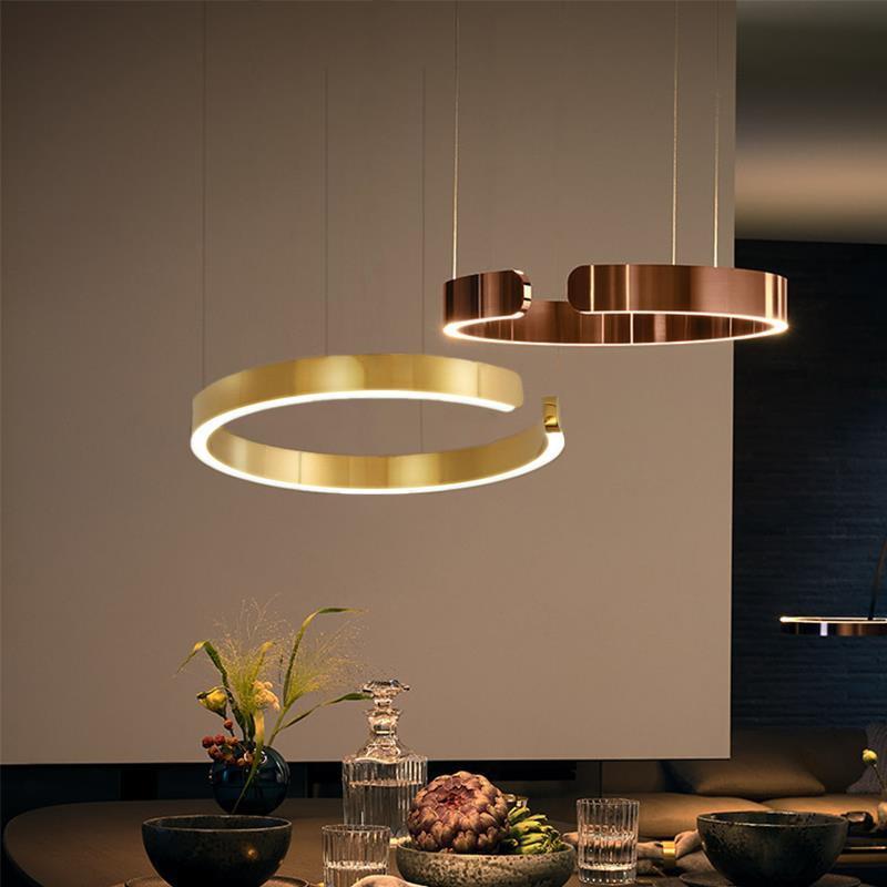 LED Full-spectrum Modern Dining Room Chandelier With A Light-luxury Design