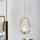 Creative Single-Head Copper Bedside Pendant Lamp For Balcony Hallway And Bedroom